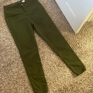 Khaki High Rise Fashionnova jeans